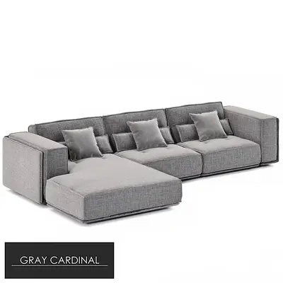 Modern Three-seater Sofa