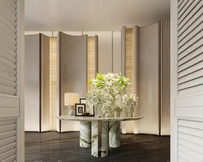 Modern Hotel Corridor