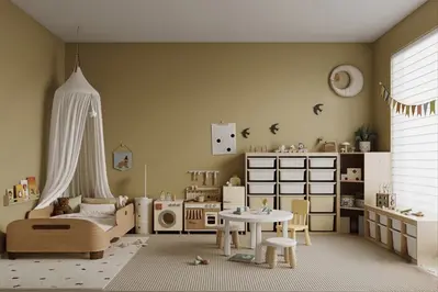 Scandinavian General Children's Room