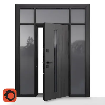 Modern Single Door
