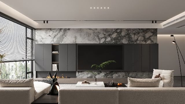 Modern TV Feature Wall