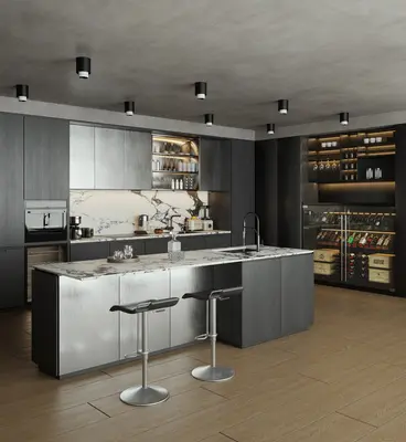 Modern Open Kitchen