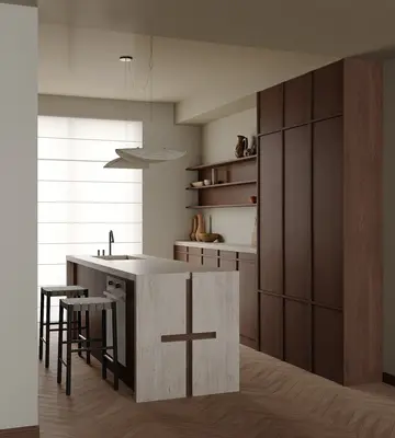Modern Open Kitchen