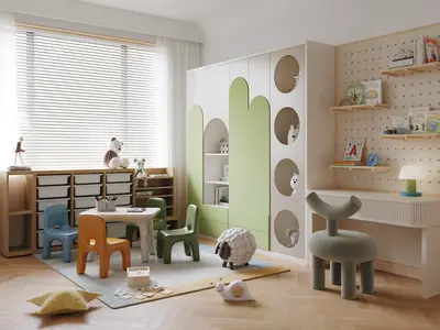 Modern Children's Playroom