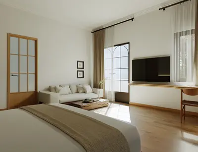 Modern BnB Bedroom
