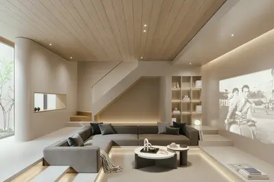 Modern Home Theater Room