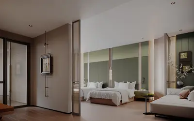 Modern Hotel Guest Room
