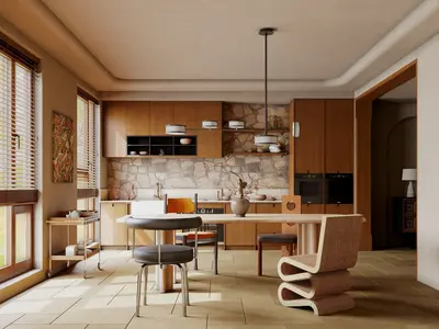 Modern Dining Room (Home)