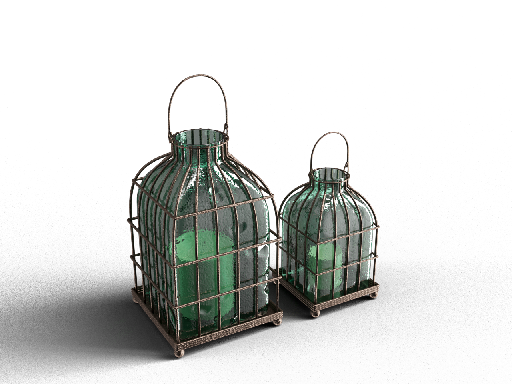 Modern Candle & Holder