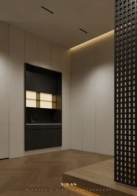 Modern Billiards Room