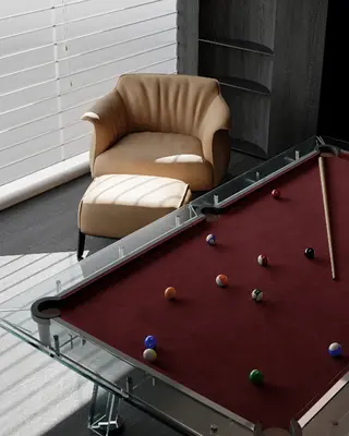 Modern Billiards Room