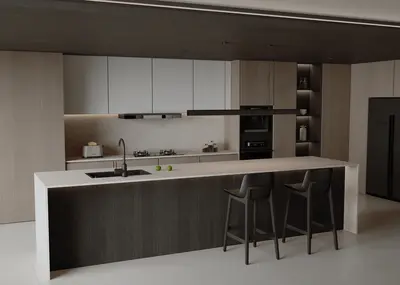 Modern Open Kitchen