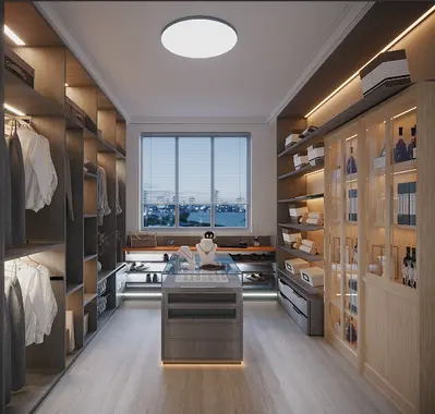 Chinese Walk-in Closet