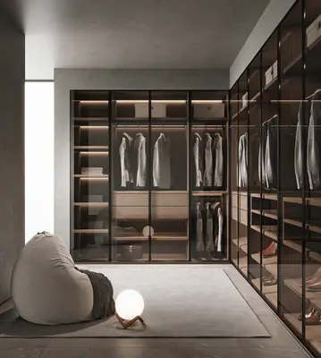 Modern Walk-in Closet