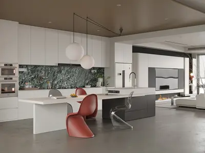 Modern Open Kitchen