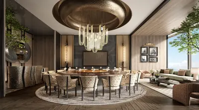 Art Deco Private Dining Room