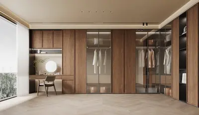 Modern Walk-in Closet