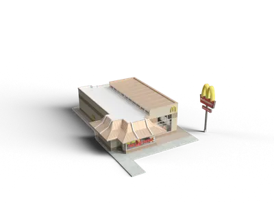 Modern Restaurant Building