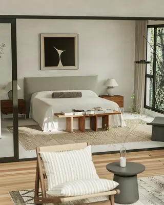 Modern BnB Bedroom