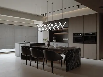 Modern Open Kitchen