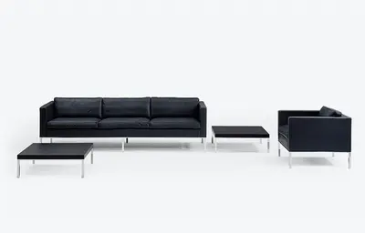 Modern Sofa & Side Table Set