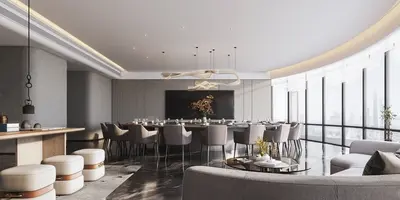 Modern Private Dining Room