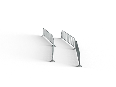 Modern Fence Guardrail