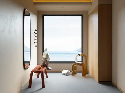 Modern Walk-in Closet