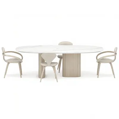 Modern Dining Table & Chairs Set