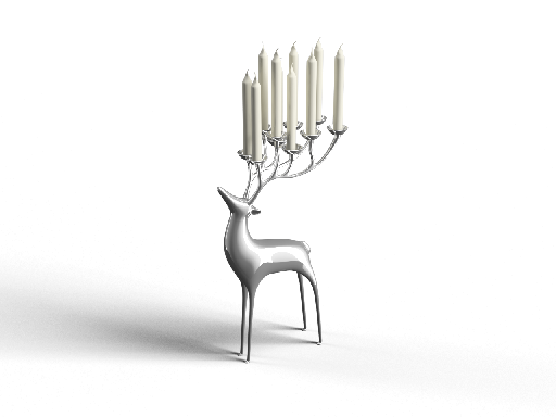 Modern Candle & Holder