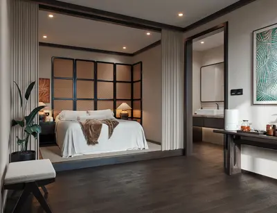 Modern Hotel Guest Room