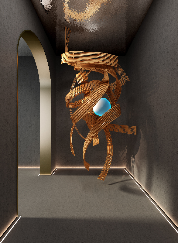 Modern Art Installation