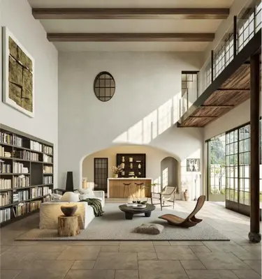 Modern Villa Living Room